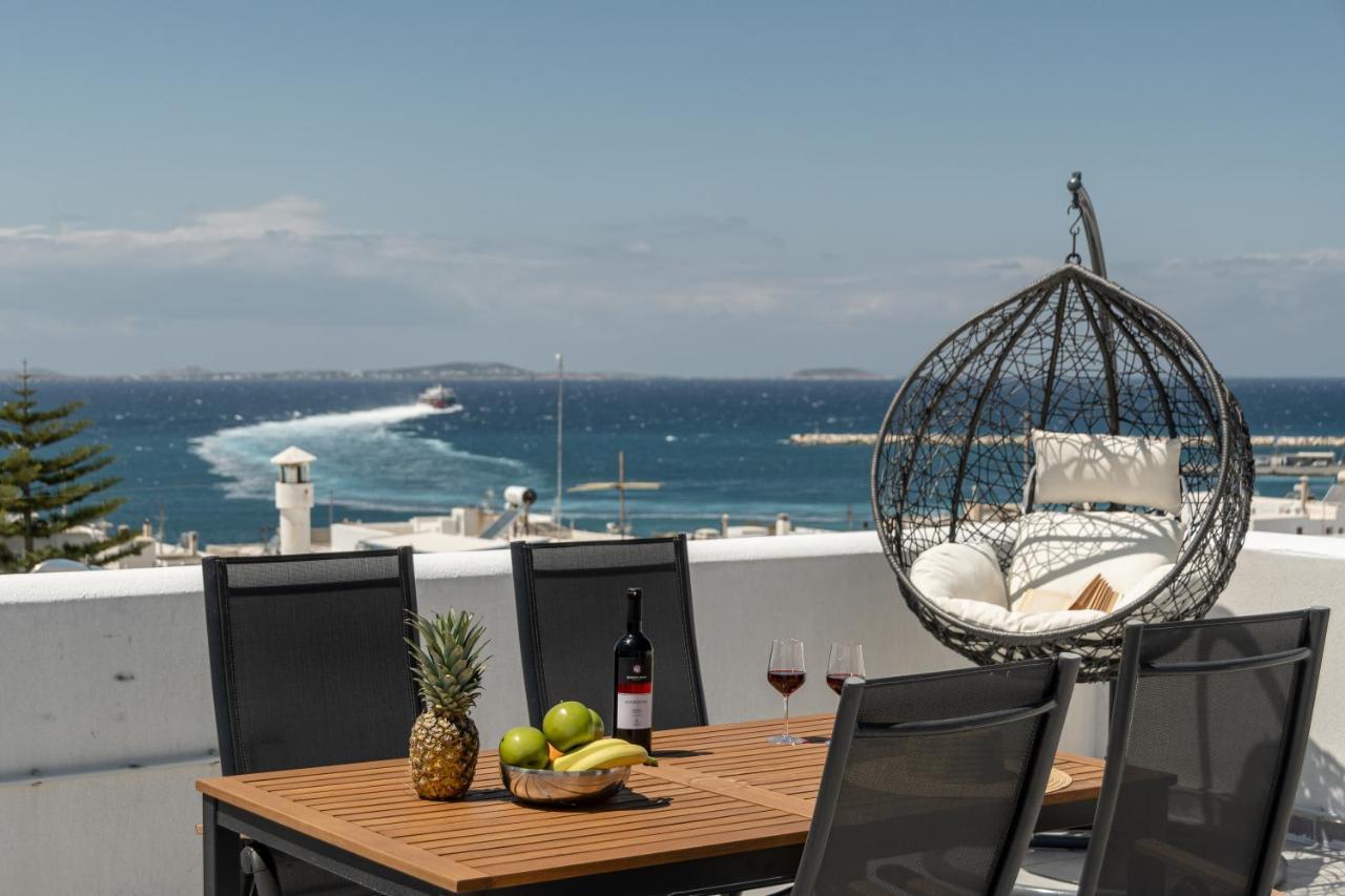 Naxos City Villa Nektar, Luxury Apartment In Chora Naxos מראה חיצוני תמונה