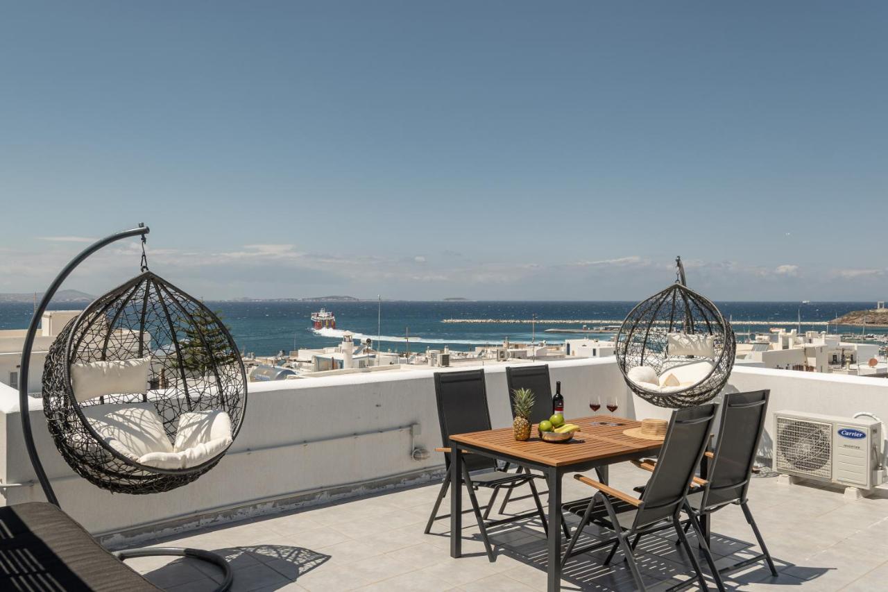 Naxos City Villa Nektar, Luxury Apartment In Chora Naxos מראה חיצוני תמונה