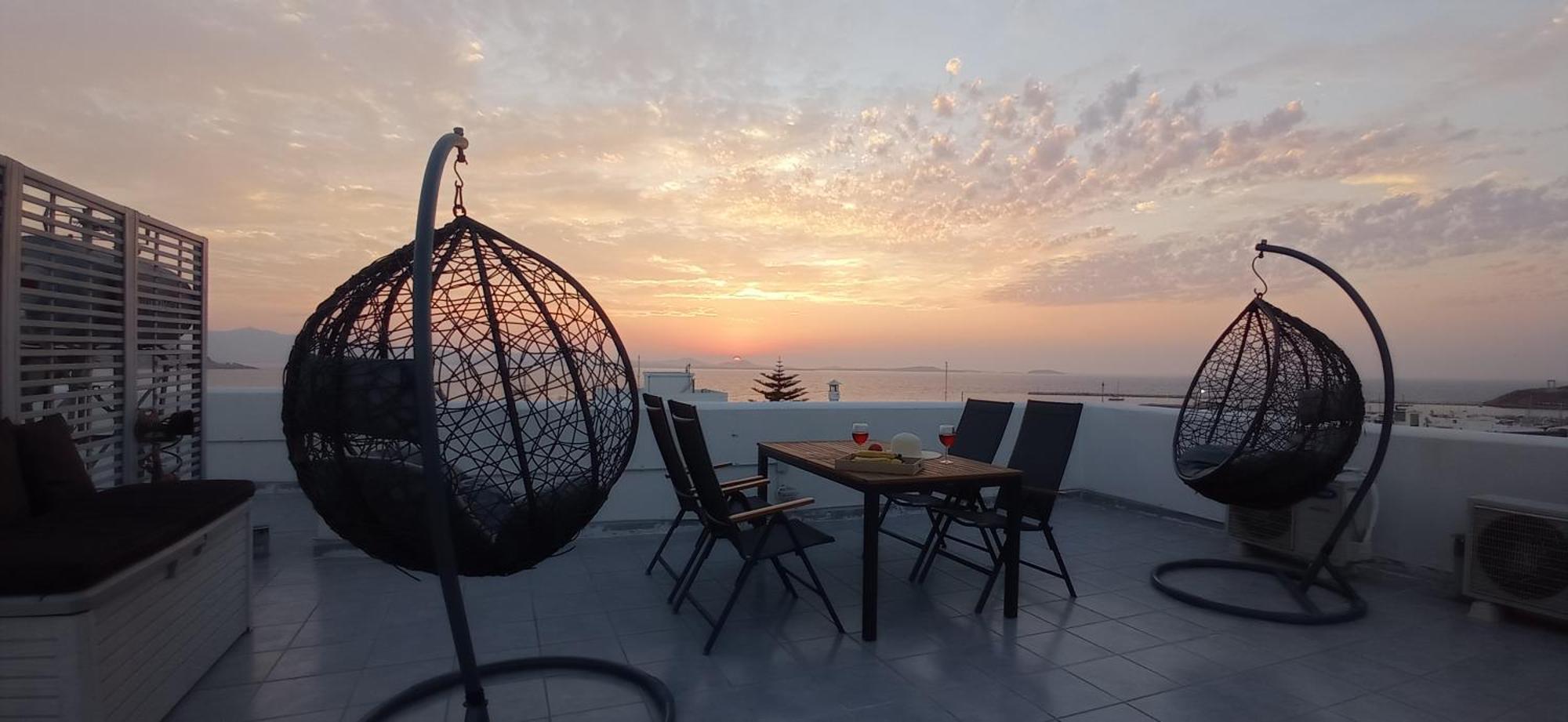 Naxos City Villa Nektar, Luxury Apartment In Chora Naxos מראה חיצוני תמונה